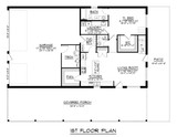 Country House Plan - 73115 - 1st Floor Plan