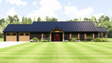 Country House Plan - 25861 - Front Exterior