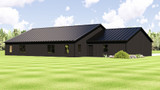 Country House Plan - 25861 - Rear Exterior