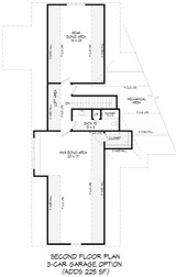 Farmhouse House Plan - Evensville Farmhouse 42254 - Optional Floor Plan