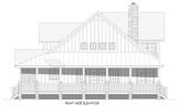 Mountain Rustic House Plan - Mountain Shadows 4.1 64962 - Right Exterior