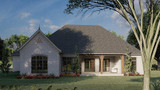 Secondary Image - European House Plan - Brick Gables 67219 - Rear Exterior
