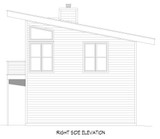 Contemporary House Plan - Point Poolhouse 51309 - Right Exterior