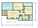 Farmhouse House Plan - Donna 4 22222 - 2nd Floor Plan