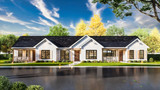 Farmhouse House Plan - Hemingway 2 41071 - Front Exterior