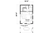 Farmhouse House Plan - Summer 27201 - 1st Floor Plan