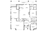 Craftsman House Plan - Randall 47071 - 1st Floor Plan