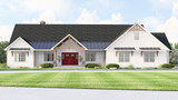 Traditional House Plan - 51387 - Front Exterior