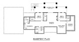 Modern House Plan - 58704 - Basement Floor Plan