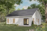 Cottage House Plan - 99186 - Rear Exterior