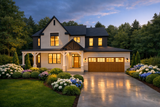 Farmhouse House Plan - The June Bug 44029 - Front Exterior