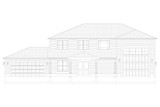 Farmhouse House Plan - Talent 50346 - Front Exterior