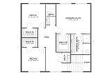 Farmhouse House Plan - Talent 50346 - 2nd Floor Plan