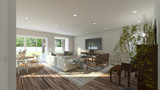 Secondary Image - Farmhouse House Plan - Talent 50346 - Family Room
