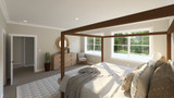 Farmhouse House Plan - Talent 50346 - Master Bedroom