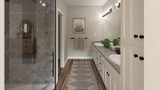 Farmhouse House Plan - Talent 50346 - Master Bathroom