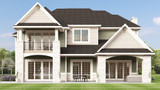 Craftsman House Plan - 56527 - Rear Exterior