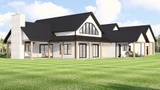 Country House Plan - 75799 - Right Exterior