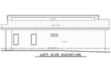 Contemporary House Plan - Stella 31979 - Left Exterior