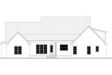Secondary Image - Country House Plan - Dutton 96855 - Rear Exterior