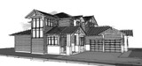 Craftsman House Plan - Condor Place 86256 - Left Exterior
