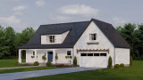 Farmhouse House Plan - 50539 - Right Exterior
