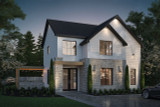 Traditional House Plan - Whitehill 84297 - Front Exterior