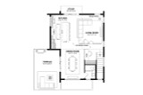 Modern House Plan - Auguste 2 65567 - 2nd Floor Plan