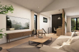 Modern House Plan - Auguste 2 65567 - Living Room