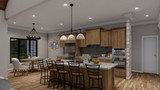 European House Plan - 5013 Highfield Manor 96722 - Kitchen