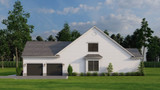 Country House Plan - 5069 Beaufort Place 25516 - Right Exterior