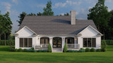 Country House Plan - 5069 Beaufort Place 25516 - Rear Exterior