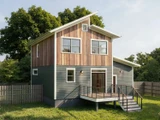 Contemporary House Plan - 16515 - Right Exterior