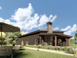 Contemporary House Plan - 83781 - Left Exterior