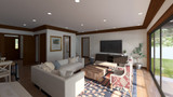 Spanish House Plan - Torremolinos 19302 - Family Room