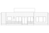 Secondary Image - Contemporary House Plan - St. Claire 93914 - Rear Exterior