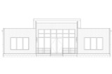 Contemporary House Plan - St. Claire 93914 - Front Exterior