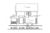 Traditional House Plan - Copeland BL 12053 - Right Exterior