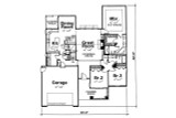 Craftsman House Plan - Farrington FB 75143 - 1st Floor Plan