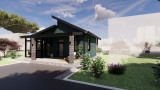 Contemporary House Plan - 67460 - Rear Exterior