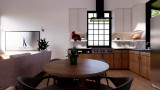 Contemporary House Plan - 67460 - Dining Room