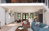 Modern House Plan - Rustic Barndo 2 58033 - Great Room