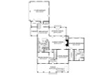 Colonial House Plan - Baystreet 80057 - 1st Floor Plan