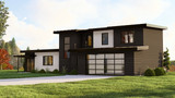 Contemporary House Plan - 68176 - Front Exterior