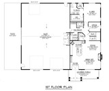 Country House Plan - 99822 - 1st Floor Plan