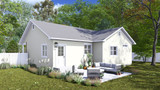 Craftsman House Plan - Bond 90019 - Rear Exterior