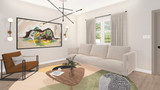 Secondary Image - Craftsman House Plan - Bond 90019 - Living Room