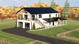 Farmhouse House Plan - 43533 - Front Exterior