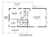 Farmhouse House Plan - 43533 - 1st Floor Plan