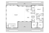 Craftsman House Plan - Stephanie Barndo 53439 - 2nd Floor Plan